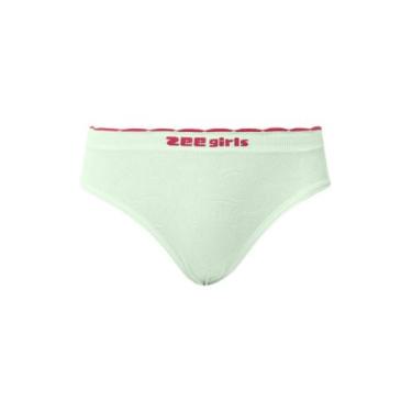 Imagem de Calcinha Tanga Infantil Sem Costura - Zee Rucci, M, Verde claro