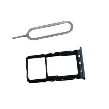 Imagem de zhxchzhi Bandeja de cartão SIM OEM Suporte de compartimento SD + pino de substituição para Motorola moto G Stylus 2023 XT2317 XT2317-2 Azul