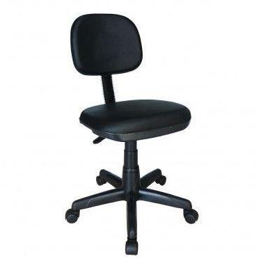 Imagem de Cadeira Secretária Giratória sem Braços  Cor Preto MARTIFLEX