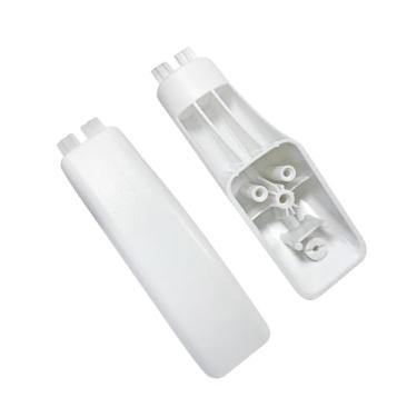 Imagem de 2 peças WB07K10043 Tampa de extremidade da maçaneta da porta do forno (branca) peças de reposição para forno GE Hotpoint, substitui WB07X10132, AP3140301, PS228368, EAP228368, WB07T10144