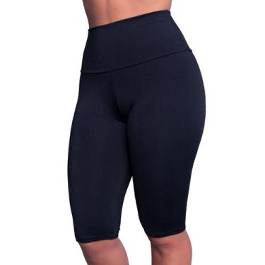Imagem de Bermudão Fitness Vekyo Modas Feminino Suplex Liso Short Roupa de Acade