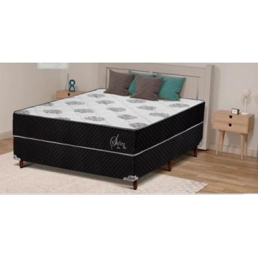 Imagem de Conjunto Colchão Polar Safira Plus Black + Cama Casal 138