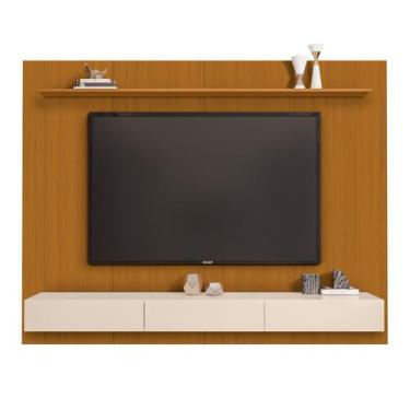 Imagem de Home susp. avant 1.80 cm + nicho 1.60 cm - cedro/off - EDN