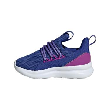 Imagem de adidas Tênis infantil Lite Racer Adapt 7.0, Azul semi lúcido/roxo explosão/azul cobalto, 18