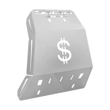 Imagem de Protetor de Carter Cromado Evolution Racing Sahara 300 2024/2025 (Foguete)