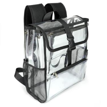 Imagem de Mochila SPODEARS Clear Stadium aprovada em PVC transparente