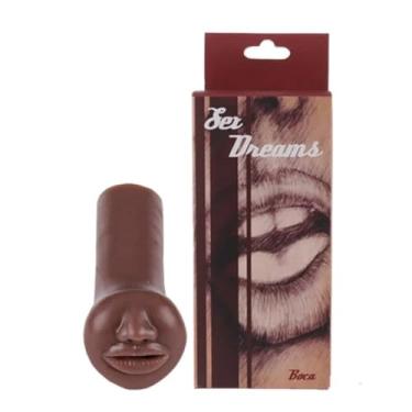Imagem de Masturbador Boca Pequena Cyber Sensação Oral Realística, Toque Suave Masturbação Oral Inesquecível [CHOCOLATE]