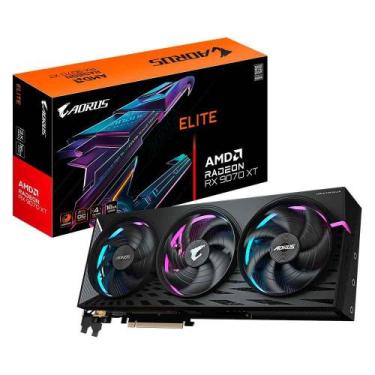 Imagem de Placa De Video Gigabyte Rx 9070 Xt Elite Radeon 16gb Gddr6 256bits Gv-