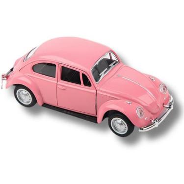 Imagem de Mini Fusca Colecionável de Metal com Fricção e Portas que Abrem Várias
