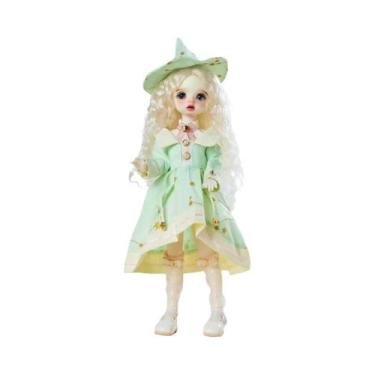 Imagem de Conjunto De Roupas De Boneca Bjd De 30cm, Vestido De Menina, Maquiagem