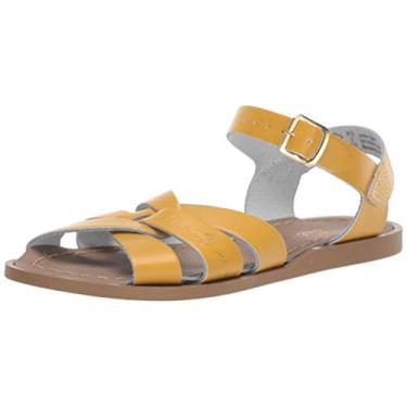 Imagem de Sandálias Salt Water da Hoy Shoe The Original, Mustard, 6 Big Kid