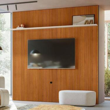 Imagem de Painel de Teto New Guaporé Cinamomo/Off-White - Madetec