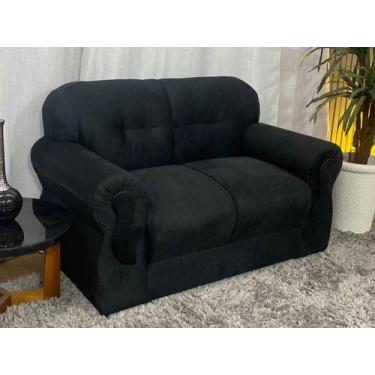 Imagem de Sofá 2 Lugares Preto 601 Viena - Alpoim