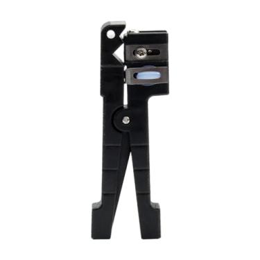 Imagem de Dualoai Ferramenta de Decapagem de Cabos de Fibra óptica, 0–5,8 Mm, Ferramenta de Crimpagem de Cabos Coaxiais, Decapador de Fios Industrial Universal, 45 a 165