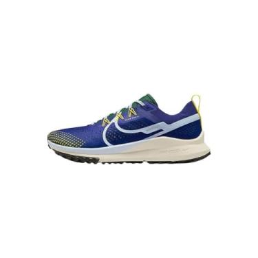 Imagem de Nike Tênis masculino React Pegasus Trail 4, 39, Azul royal, azul celestine, 44