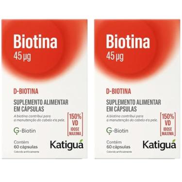 Imagem de Kit Com 2x Biotina Dose Máxima 600mg Original para Cabelos, Pele e Unhas, Total 4 Meses