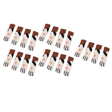 Imagem de Zhjvihx Tampa de Proteção contra a Perna da Mesa, Patadão de Gato Móveis Cadeira Pés Protetor de Borracha de Borracha de de 20pcs Boca de Ligação Elástica para Circunferência de 7-18 Cm