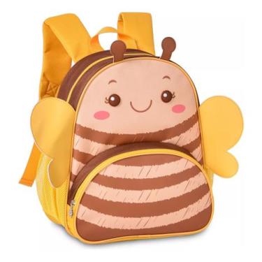 Imagem de Mochila Escolar Infantil De Bichinhos Com Alças - Clio, Abelha