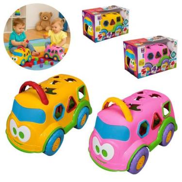 Imagem de Brinquedo Caminhão Educativo Baby Land Dino Escolar Sortido - Cardoso