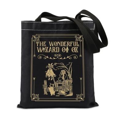 Imagem de TIIMG Presentes inspirados no filme Dorothy Scarecrow Inspired Tote Bag Movie Lover Gifts, Preto, big
