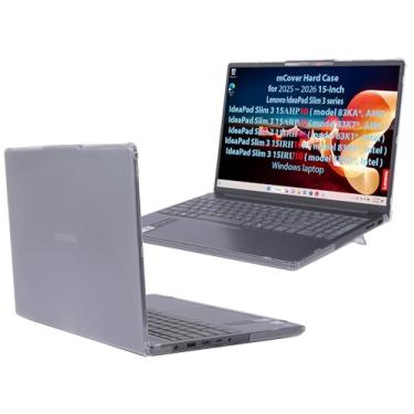 Imagem de mCover A capa é compatível apenas com computadores Windows Lenovo IdeaPad Slim 3 15AHP10 / 15ARP10 / 15IRH10 / 15IRH10 / 15IRU10 Series 2025-2026 (transparente)