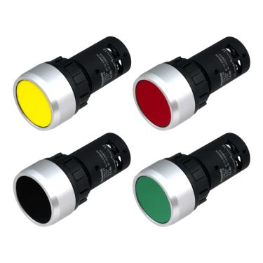 Imagem de Botão Comando Monobloco 1NA+1NF 3SB6 – Siemens | Branco Cód. 3SB6230-0AB60-1FA0