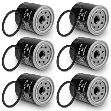 Imagem de CTLLKG 2520799 3084963 Filtro de óleo 16097-0008 para Kawasaki Ninja 400 500 300 650 650R EX650 ZX10R ZX6R Versys 650 1000 X300 Vulcan 1500 1700 90 00 75 0 Bayou 400 Z1000 Z650 Z900 W800 Prairie 300