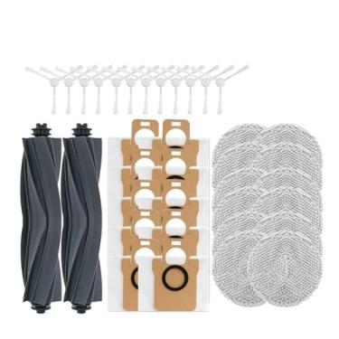 Imagem de Compatible With XMI Robot Vacuum X10+ X10 Plus B101GL Spare Parts Accessories Main Side Brush Hepa Filter Dust Bag Rag Mop Stand Dust Box(Lavender)