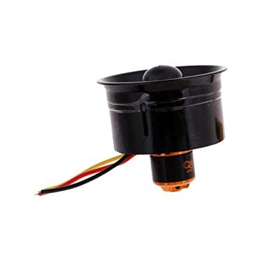 Imagem de Luzhengyang Upgrade Your RC Jet with 64mm Duct Fan & 4500KV Motor for Powerful Performance | for Stinger-64 F-22 | 5-Blade Brushless Motor