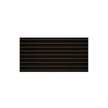 Imagem de Painel Canaletado Preto Mdf - 18Mm - 180Cm X 90Cm