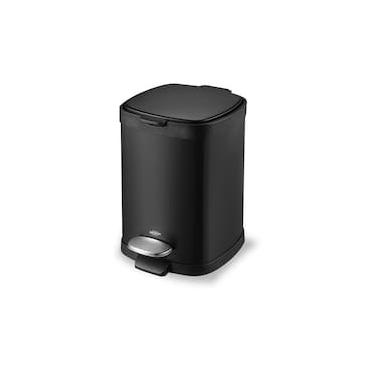 Imagem de Lixeira Brinox com Pedal e Balde Frame 6 L - Preta