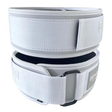 Imagem de Cinto de levantamento de peso durável, cinto de ginástica de 10 cm de largura para musculação, levantamento de peso, agachamentos, levantamento terra - oferece suporte lombar e estabilidade para