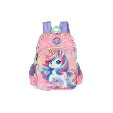 Imagem de Mochila Costas Infantil Bichinhos Escolar Espaçosa resistente - up4you
