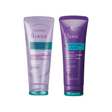 Imagem de Shampoo e Condicionador Eudora Siàge Hidratação - Micelar