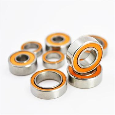 Imagem de Hybrid Ceramic Bearing Stainless Casting Reels 4x10x4mm 5x8x2.5 6x12x4 8x12x3.5mm Mini Ball Bearings 10Pcs(S623 3X10X4mm)