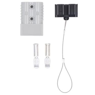 Imagem de LiebeWH Kit de Plugue de Conector Rápido de Bateria, 175A 600V Com Revestimento de PC Retardador de Chama, Terminal Banhado a Prata de Cobre para Guincho, Driver de Reboque de Carro, Conexão de