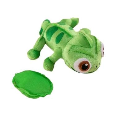 Imagem de Brinquedo De Pelúcia Pascal Rapunzel Chameleon, Boneco Kawaii Para Dec