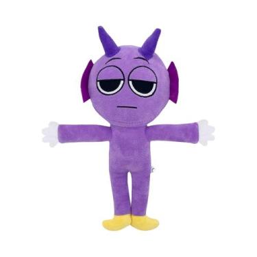 Imagem de Boneco De Pelúcia Infantil Sprunki Brinquedo De Jogo Almofada Presente