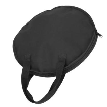 Imagem de Cryfokt Bolsa de Prática de Tambor Mudo de 14 Polegadas Portátil e à Prova D'água para Bateristas Com Zíper à Prova de Ferrugem e Correia de Transporte para Entusiastas da Música