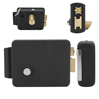 Imagem de Sonew Fechadura Elétrica de Porta DC12V Com Abertura Direita de Controle de Acesso Fechadura de Controle Elétrico Antirroubo de Alta Segurança para Edifícios Residenciais Comerciais