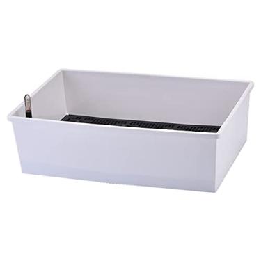 Imagem de Vaso de plantas com irrigação automática, vaso de flores com absorção de água, irrigador automático (cor: E, tamanho: 43,28,5 * 12 cm) (E 43,28,5 * 12 cm)