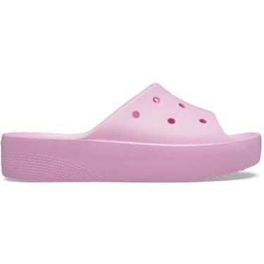 Imagem de Sandália crocs classic plataform slide flamingo - 36