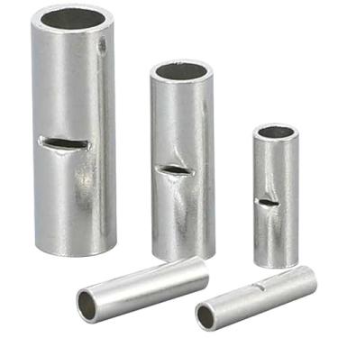 Imagem de Kit sortido de conectores de extremidade 270/150 peças, 22-10 AWG sem costura cabo de virola de fio elétrico não isolado emenda terminal de crimpagem (150PCS BN)