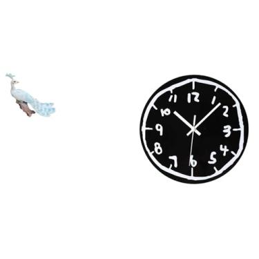 Imagem de Whtkoph Escultura, Figura Artística, Relógio, Ornamento Decorativo Minimalista Moderno para Casa, Jardim, Pátio, Cozinha, Escritório, Sala de Jantar.