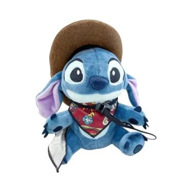 Imagem de Chaveiro De Pelúcia Chapéu De Cowboy Lilo & Stitch, Estilo Western, Co