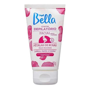 Imagem de Creme Depilatório Facial Romã e Amêndoas Depil Bella 40G