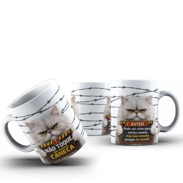 Imagem de Caneca Pai/mae De Pet 325ml Não Toque Na Minha Caneca - Gato