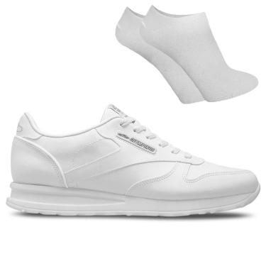 Imagem de Kit Tênis Olympikus Jogging 100 Unissex + Par de Meia