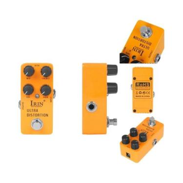 Imagem de Pedal De Efeito Para Guitarra Baixo IRIN: Compressão, Fuzz, Overdrive,