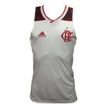 Imagem de Regata Flamengo Basquete Away adidas 21/22 HC6843-Masculino